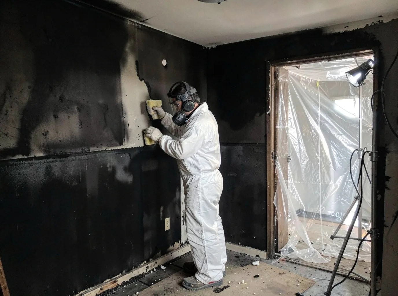 Fire Damage Restoration company in Whitefield, OK